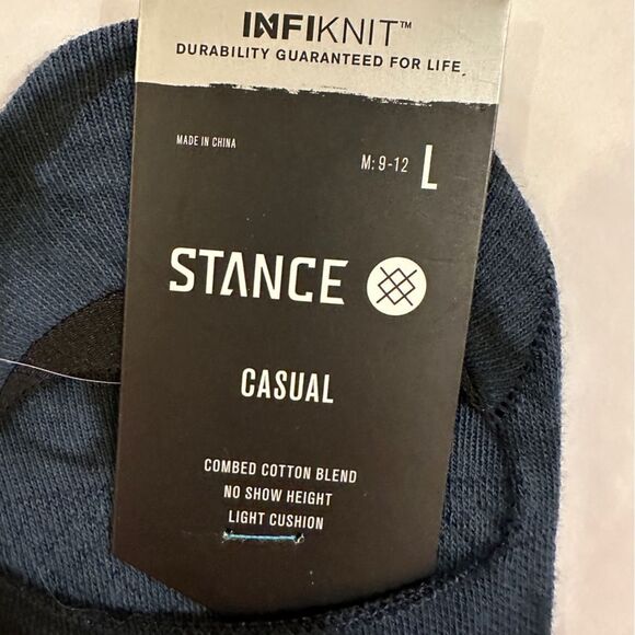 STANCE CASUAL No Show Turbid NWT - Picture 2 of 5